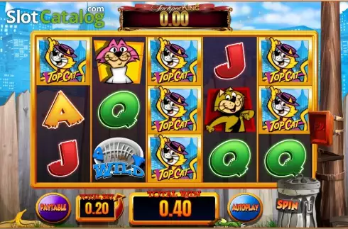 Скрин2. Top Cat слот