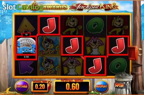 Скрин3. Top Cat слот