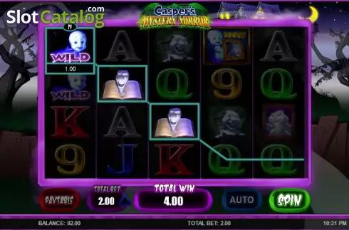 Скрин4. Casper's Mystery Mirror слот
