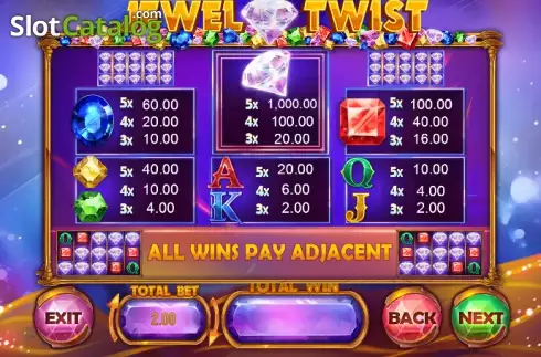 Скрин7. Jewel Twist слот