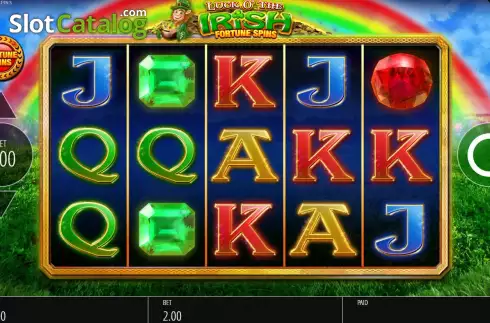 Скрин2. Luck O' The Irish Fortune Spins слот