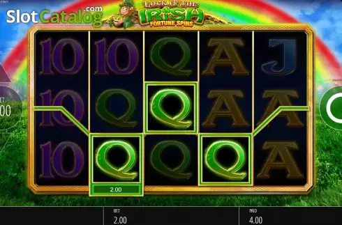 Скрин4. Luck O' The Irish Fortune Spins слот