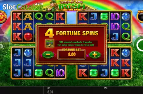 Скрин5. Luck O' The Irish Fortune Spins слот