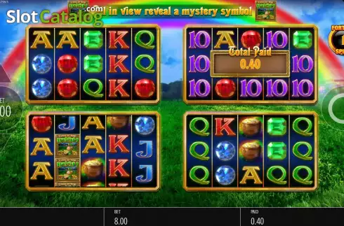 Скрин6. Luck O' The Irish Fortune Spins слот