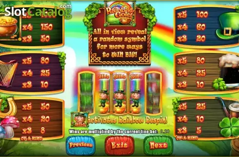 Скрин7. Slots O' Gold слот