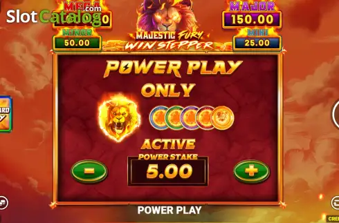 Скрин8. Majestic Fury Win Stepper слот