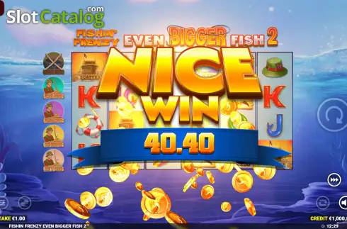 Скрин7. Fishin' Frenzy Even Bigger Fish 2 слот