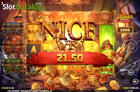Скрин3. The Goonies 3 Quest For Riches слот