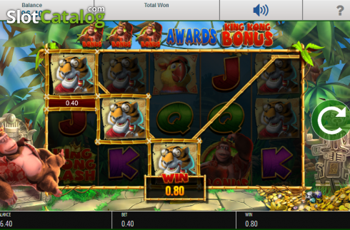 Скрин4. King Kong Cash слот