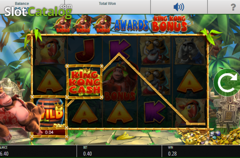 Скрин6. King Kong Cash слот