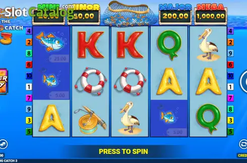 Скрин2. Fishin' Frenzy The Big Catch 3 слот