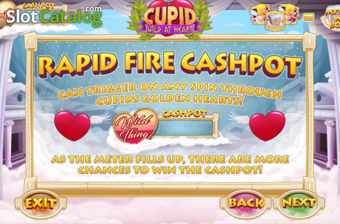 Скрин2. Cupid: Wild at Heart слот