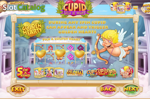 Скрин4. Cupid: Wild at Heart слот