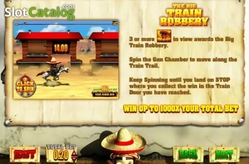 Скрин4. Amigos Gold слот