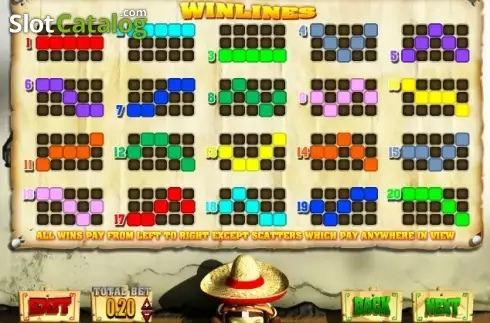 Скрин8. Amigos Gold слот