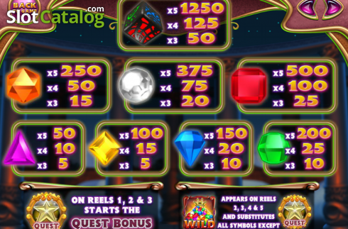 Скрин3. Bejeweled Cascades слот
