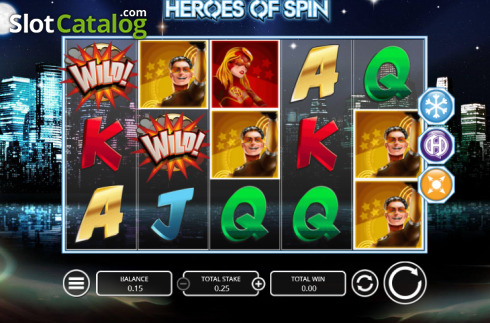 Скрин3. Heroes of Spin (Blueprint) слот