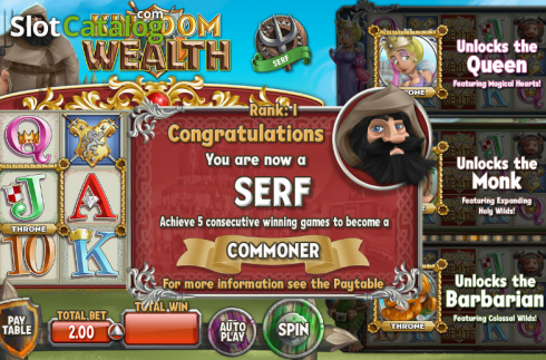 Скрин4. Kingdom of Wealth слот