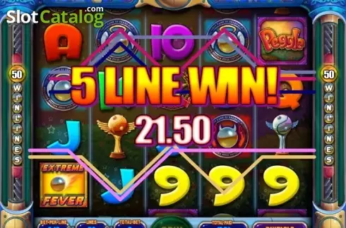 Скрин7. Peggle Slots слот