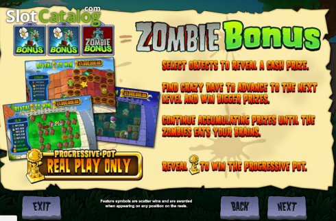 Скрин5. Plants vs. Zombies: Wild Gargantuar слот