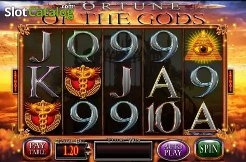 Скрин2. Fortune of the Gods слот