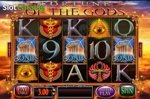 Скрин4. Fortune of the Gods слот