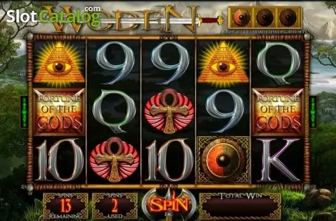 Скрин8. Fortune of the Gods слот