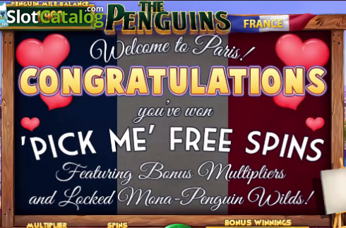 Скрин3. The Penguins: World Tour слот