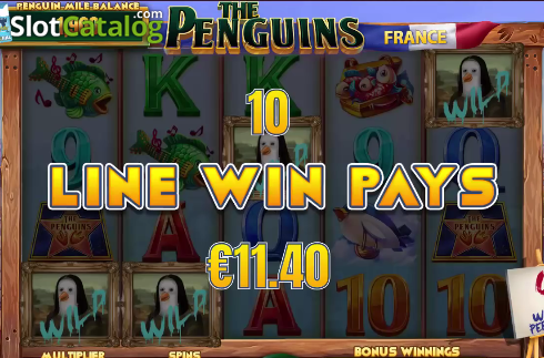Скрин6. The Penguins: World Tour слот