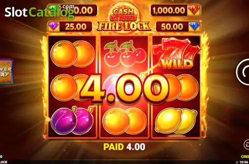 Скрин3. Cash Strike Fire Lock слот