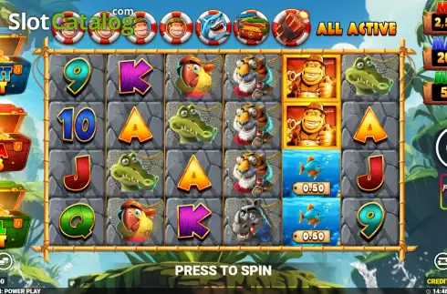 Скрин2. King Kong Splash Power Play слот