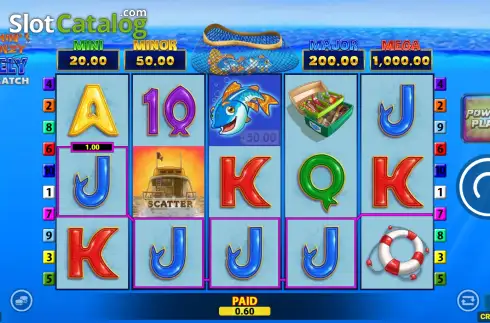 Скрин3. Fishin' Frenzy Reely Big Catch слот