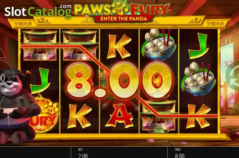 Скрин4. Paws of Fury слот