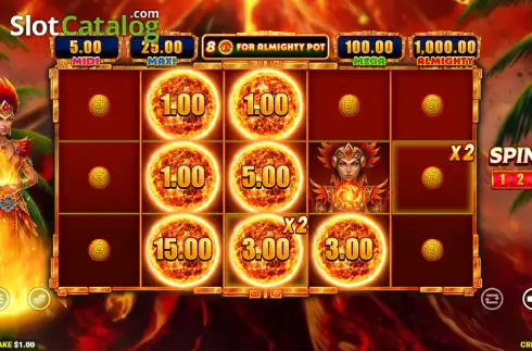 Скрин3. Almighty Money Quake слот