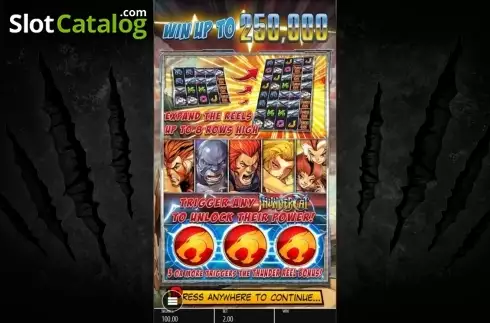 Скрин2. Thundercats слот