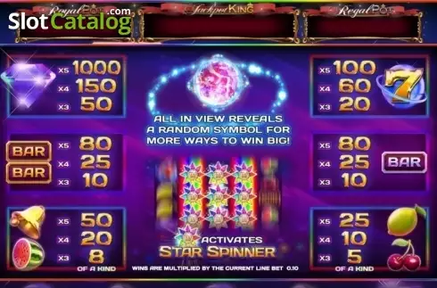 Скрин5. Star Spinner слот