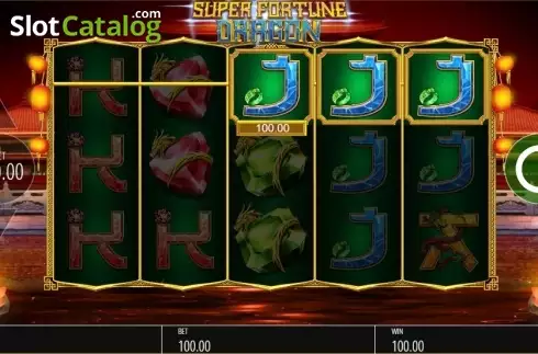 Скрин3. Super Fortune Dragon слот