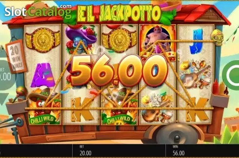 Скрин6. El Jackpotto слот