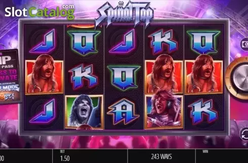 Скрин2. Spinal Tap слот