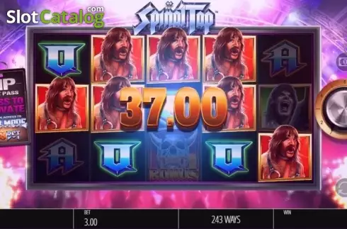 Скрин3. Spinal Tap слот