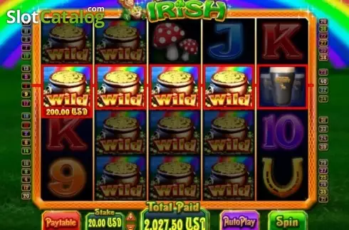 Скрин4. Luck O' the Irish слот