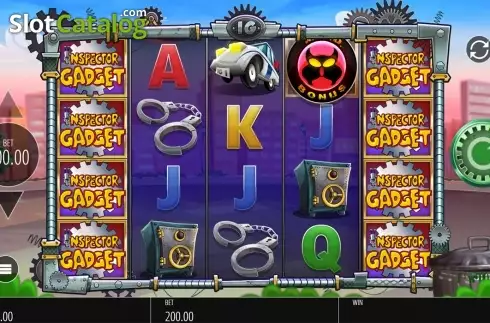 Скрин3. Inspector Gadget слот