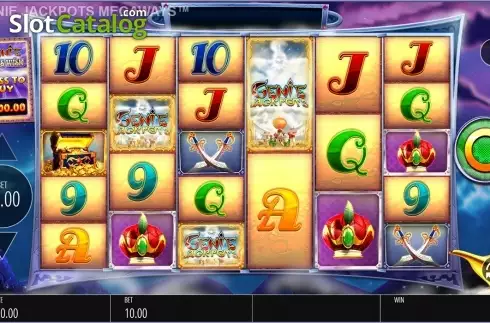 Скрин3. Genie Jackpots Megaways слот