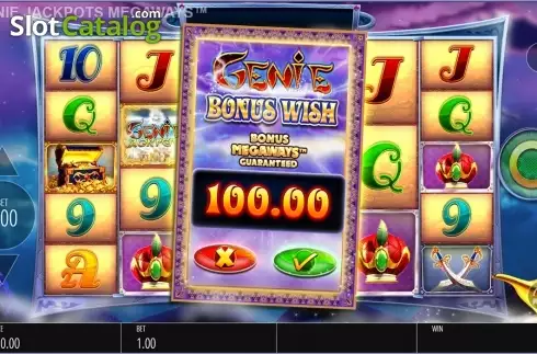 Скрин4. Genie Jackpots Megaways слот