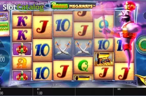 Скрин5. Genie Jackpots Megaways слот