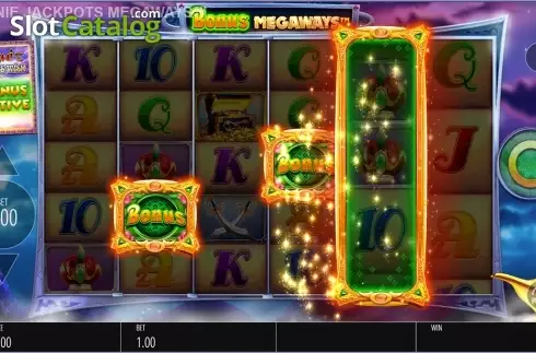 Скрин6. Genie Jackpots Megaways слот