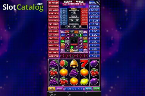 Скрин2. Deal or No Deal: The Perfect Play слот