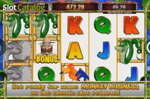 Скрин2. Monkey Business Deluxe слот