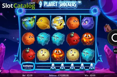 Скрин2. 9 Planet Shockers слот