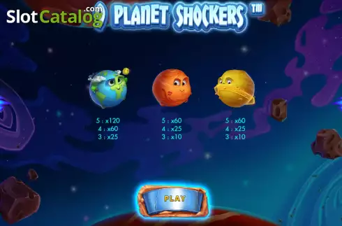 Скрин7. 9 Planet Shockers слот